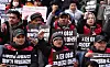 Migrant workers demand better labor protection from the Korean government in a rally held in front of Seoul Station in central Seoul on Dec. 14.