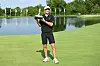 Aug 9, 2026; Bedminster, New Jersey, USA; Joaqu?n Niemann pose for pictures with his first place trophy after the final round of the LIV Golf New York tournament at Trump National Bedminster. Mandatory Credit: Dennis Schneidler-Imagn Images/2026-08-10 06:32:12/
