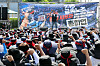 Workers at Hyundai Motor's factory in Jeonju Plant in North Jeolla rally for a general strike on July 15.