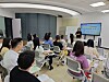 Students attend a lecture at the Shanghai King Sejong Institute.