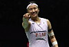 epa13186620 An Se Young of Korea celebrates after winning her Women's Single Final match against Akane Yamaguchi of Japan at the BWF World Championship in New Delhi, India, 23 August 2026. EPA/RAJAT GUPTA/2026-08-23 23:33:58/