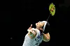 South Korea's An Se Young plays against Japan's Akane Yamaguchi in the women's singles final match of the Badminton World Championships in New Delhi, India, Sunday, Aug. 23, 2026. (AP Photo/Manish Swarup)