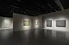 Gallery walls display framed abstract artworks in the Park Seo-bo Museum exhibition space.