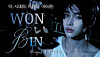 A fan art, made by a fan whose social media handle is @esxzuioq, celebrating Wonbin's selection as the trend setter in K-pop