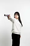 사격 국가대표 오예진. 사진 IBK기업은행