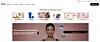 Website homepage displaying Korean skincare products, beauty promotions, and a woman's portrait.