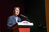 Minister of Patriots and Veterans Affairs Kwon Oh-eul speaks during an academic event held in central Seoul on Aug. 26.