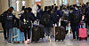 Foreign workers arrive at Incheon International Airport on July 13, 2022.