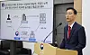 A National Tax Service officer speaks about the results of efforts to track down and recover unpaid taxes from assets held overseas on April 27 in Sejong.