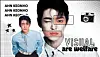 A fan art celebrating Keonho's selection as the K-pop star with the coolest summer visual