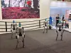 Unitree's robots demonstrate a range of movements, including dancing and boxing.