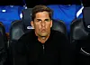 Granada coach Robert Moreno is seen in a photo taken in Barcelona, Spain, on Sept. 20, 2021.