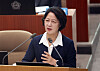 (수원=뉴스1) 김영운 기자 = 추미애 경기도지사가 2일 경기 수원시 영통구 경기도의회 본회의장에서 열린 '제393회 임시회 제2차 본회의'에서 임기 첫 대집행부 질문에 답하고 있다. 2026.9.2/뉴스1