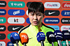 인터뷰하는 지소연 (천안=연합뉴스) 윤동진 기자 = 2026 아이치·나고야 아시안게임에 출전하는 여자 축구 대표 지소연이 7일 충청남도 천안 코리아풋볼파크에서 취재진과 인터뷰를 하고 있다. 2026.9.7 mon@yna.co.kr/2026-09-07 17:49:36/