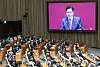 한성숙 국무총리와 국무위원들이 8일 국회 본회의에서 정점식 국민의힘 원내대표 교섭단체 대표 연설을 듣고 있다. 임현동 기자/20260908