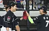 (대전=뉴스1) 김기남 기자 = 1일 대전 한화생명볼파크에서 열린 2026 신한 SOL KBO리그 KT위즈와 한화 이글스의 경기에서 KT 소형준이 6회 1실점 호투하며 더그아웃에서 선수들과 하이파이브 하고 있다. 2026.7.1/뉴스1