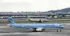 Ahead of the launch of the integrated Korean Air, an aircraft bearing the Asiana Airlines name but painted in Korean Air's new livery appeared at Gimpo International Airport on Sept. 9.