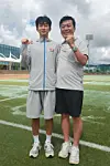 마라톤 국가대표 김홍록(왼쪽)과 김재룡 한국전력 감독. 김홍록은 은사인 김 감독에 이어 아시안게임 메달을 노린다. 김효경 기자