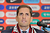 Robert Moreno speaks during a press conference marking his inauguration at the Korea Football Park in Cheonan, South Chungcheong, on Sept. 14.