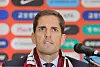 Robert Moreno speaks during a press conference marking his inauguration at the Korea Football Park in Cheonan, South Chungcheong, on Sept. 14.