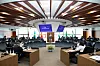 Science Minister Bae Kyung-hoon presides over a ministerial meeting with his counterpart from Central Asia in central Seoul on Sept. 14.