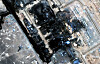 A satellite image shows a closer view of the damage at the Saudi Arabia East-West pipeline, located across the Arabian Peninsula, after a strike that hit it on Sept. 11, in Saudi Arabia, on Sept. 13.