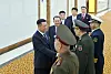 (평양 노동신문=뉴스1) = 북한 노동당 기관지 노동신문은 16일 '국방성 부상 김강일 동지를 단장으로 하는 조선민주주의인민공화국 국방성 대표단이 중국에서 진행되는 제13차 베이징 향산연단(샹산포럼)에 참가하기 위해 15일 평양에서 출발했다'라고 보도했다. [국내에서만 사용가능. 재배포 금지. DB 금지. For Use Only in the Republic of Korea. Redistribution Prohibited] rodongphoto@news1.kr
