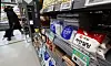 Sugar products are on display for sale at a supermarket in Seoul on Jan. 28.