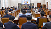 국회 문체위, 소관 심사 법안 상정 (서울=연합뉴스) 황광모 기자 = 16일 국회 문화체육관광위원회 전체 회의에서 이재정 위원장과 여야 문체위원들이 뉴스통신 진흥에 관한 법률 일부개정법률안 등 심의할 100여개의 법안을 상정하고 있다. 2026.9.16 hkmpooh@yna.co.kr/2026-09-16 11:27:14/