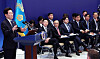President Lee Jae-myung apologizes at a Blue House press conference as his approval rating hits a record low of 37%