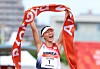 (안조(일본)=뉴스1) 안은나 기자 = 대한민국 성승민이 20일 일본 안조 스포츠 파크에서 열린 2026 아이치·나고야 아시안게임 근대 5종 개인전 여자 결승전에서 금메달을 확정짓자 기뻐하고 있다. 2026.9.20/뉴스1