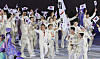 신유빈·김동용 앞세운 한국 선수단 입장 (나고야=연합뉴스) 한종찬 기자 = 19일 일본 나고야 미즈호공원 육상경기장에서 열린 2026 아이치·나고야 아시안게임 개회식에서 한국 선수단이 입장하고 있다. 2026.9.19 saba@yna.co.kr/2026-09-19 19:00:49/
