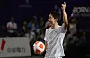 이준석! 정상이 보인다! (나고야=연합뉴스) 김동민 기자 = 20일 일본 나고야 히가시 스포츠센터에서 열린 2026 아이치·나고야 아시안게임 테크볼 남자 단식 결승전 2세트에서 한국 이준석이 이라크 알리 자릴 메제르 알엘라야위에게 크게 앞서 나가자 기뻐하고 있다. 2026.9.20 image@yna.co.kr/2026-09-20 17:29:28/