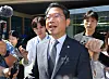 Now-resigned Justice Minister nominee Kim Seung-won leaves after his press conference held at the National Assembly in western Seoul on Sept. 19.