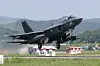 이륙하는 전투기 KF-21 시제기 (서울=연합뉴스) 지난 13일 경남 사천시 공군3훈련비행단에서 국산 초음속 전투기 KF-21 시제기가 힘차게 이륙하고 있다. 2026.5.14 [사진공동취재단] photo@yna.co.kr/2026-05-14 13:47:04/