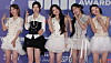 Members of girl group Rescene pose for photograph in Gyeonggi on Sept. 6.