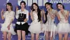 Members of girl group Rescene pose for photograph in Gyeonggi on Sept. 6.