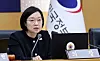 (세종=뉴스1) 김기남 기자 = 한성숙 국무총리가 22일 세종시 정부세종청사에서 열린 국무회의를 주재하며 발언하고 있다. 2026.9.22/뉴스1