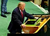 U.S. President Donald Trump speaks at the United Nations General Assembly at the UN headquarters in New York on Sept. 22.