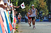 Choe Byeong-kwang competes in an athletics competition held at Paris Olympic on Aug. 1, 2024.