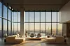 A rendering of a living room at Aman Seoul, released on Sept. 2. The hotel is being developed with Shinsegae Property.