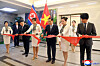 The Vietnam Embassy in North Korea holds an event to mark political progress of ruling parties in both countries in a photo carried by Korean Central News Agency on May 15.