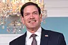 U.S. Secretary of State Marco Rubio stands with Lebanon's Prime Minister Nawaf Salam, not shown, at the State Department in Washington on Sept. 28.
