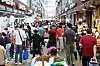 A traditional market in eastern Seoul is crowded with shoppers on Sept. 20.
