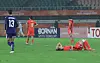한국, 결승행 좌절 (후쿠로이[일본]=연합뉴스) 이동해 기자 = 29일 일본 시즈오카현 후쿠로이의 시즈오카 스타디움 에코파에서 열린 2026 아이치·나고야 아시안게임 여자 축구 준결승 대한민국과 일본의 경기가 한국의 2대0 패배로 끝났다. 경기 종료 휘슬이 울리자 한국 선수들이 어두운 표정을 짓고 있다. 2026.9.29 eastsea@yna.co.kr/2026-09-29 21:22:33/