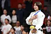 (나고야=뉴스1) 김민지 기자 = 대한민국 허미미가 1일 일본 아이치 인터내셔널 아레나에서 열린 2026 아이치·나고야 아시안게임 유도 여자 57kg급 결승 시상식에서 금메달을 목에 걸고 국민의례를 하고 있다. 2026.10.1/뉴스1