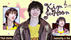 A fan art, made by @cherish13Ju, celebrating Joohoon's selection as the K-pop artist who has the most beautiful smile
