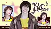 A fan art, made by @cherish13Ju, celebrating Joohoon's selection as the K-pop artist who has the most beautiful smile