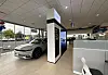 An Ioniq 5 is displayed at the Rosen Hyundai Greenfield dealership in Wisconsin