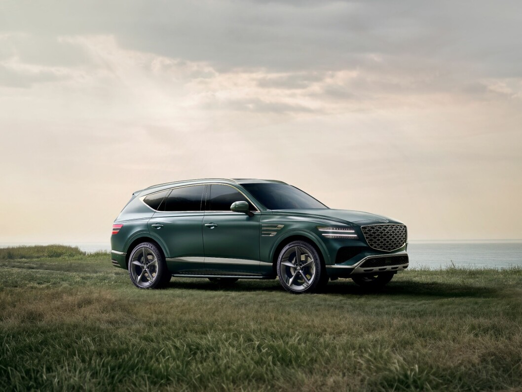 Photograph accompanying Genesis prices its first hybrid GV80 below the 80 million won the market expected